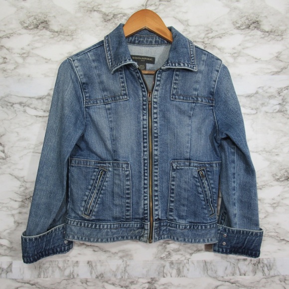 Banana Republic Factory Jackets & Blazers - 🍍pick 4 items for $20 BR Denim Jacket Size Small